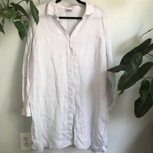 J. Jill 100% Linen Tunic Top